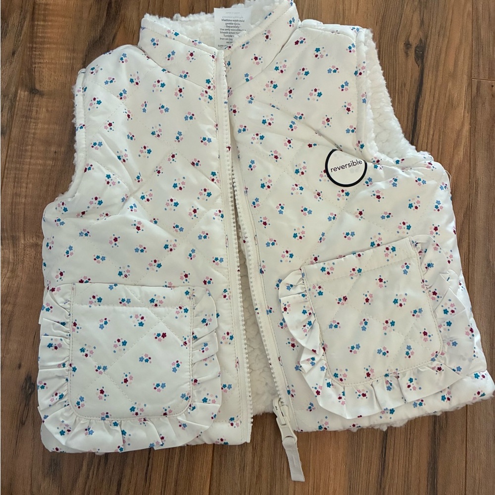 Kids Reversible Puffer Vest